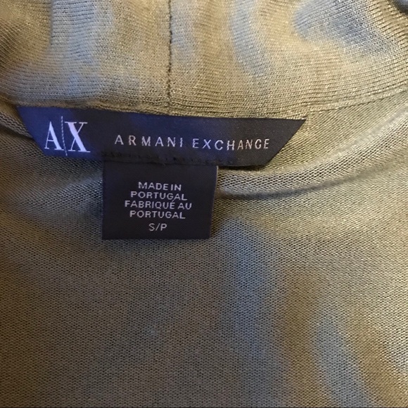 Petite Armani Exchange Open Cardigan Sweater - Picture 6 of 6